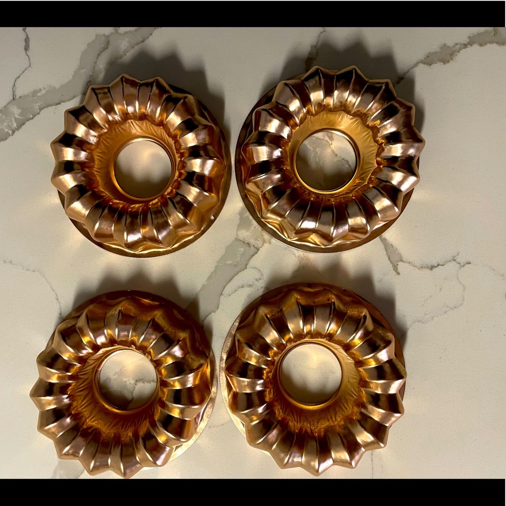 Set of Four Small Molds